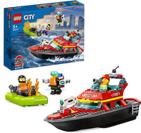 LEGO City Fire 60373 - Palokunnan pelastusvene – kuva 2