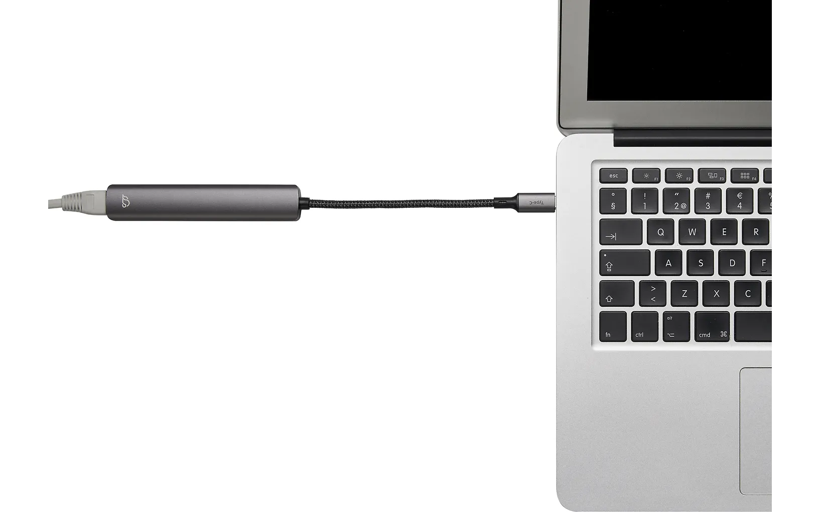 Bluecloud USB-C-USB-A-hubb med gigabit ethernet, 3 portar