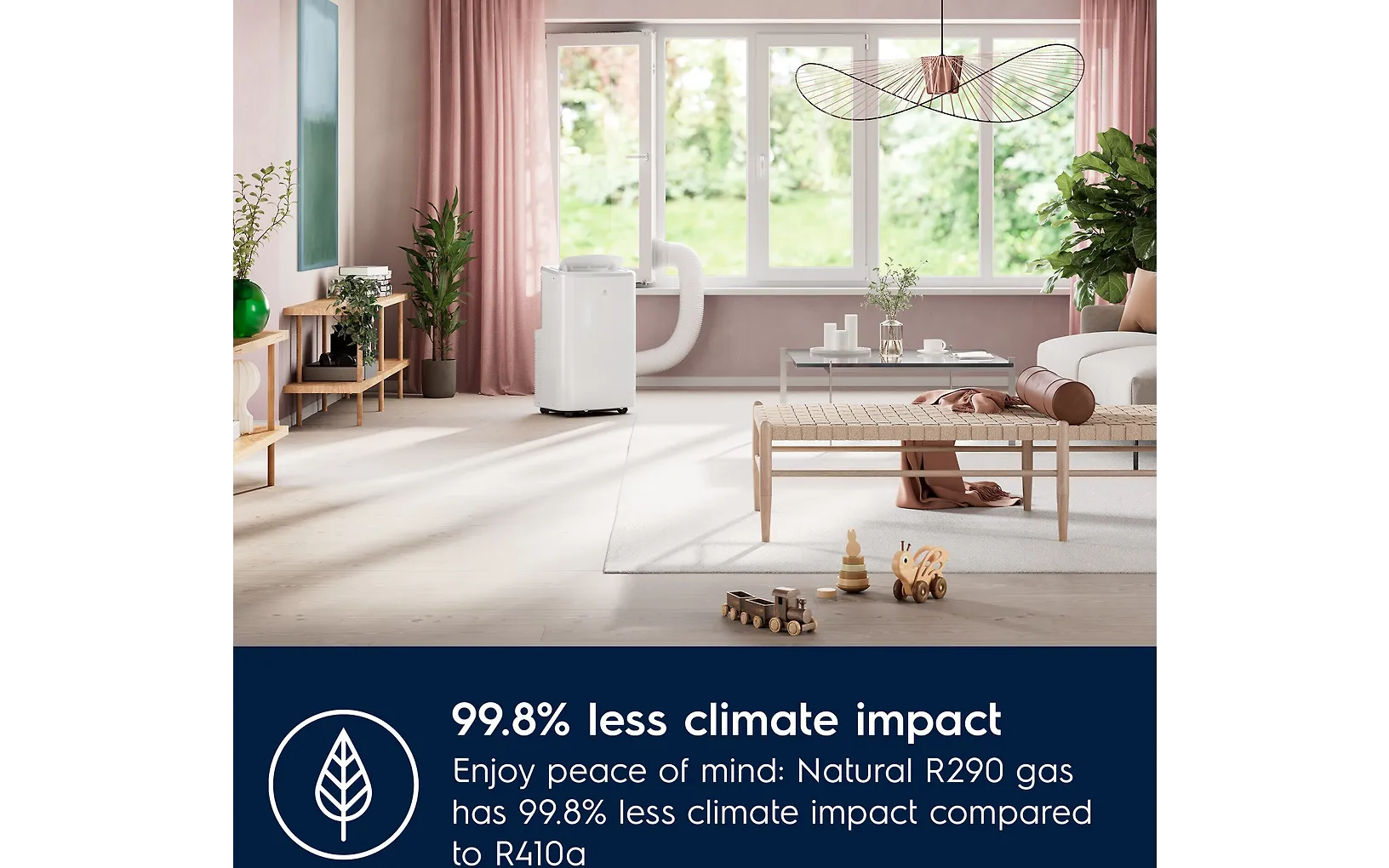 Electrolux Comfort 600 EXP40U339CW -siirrettävä ilmastointilaite