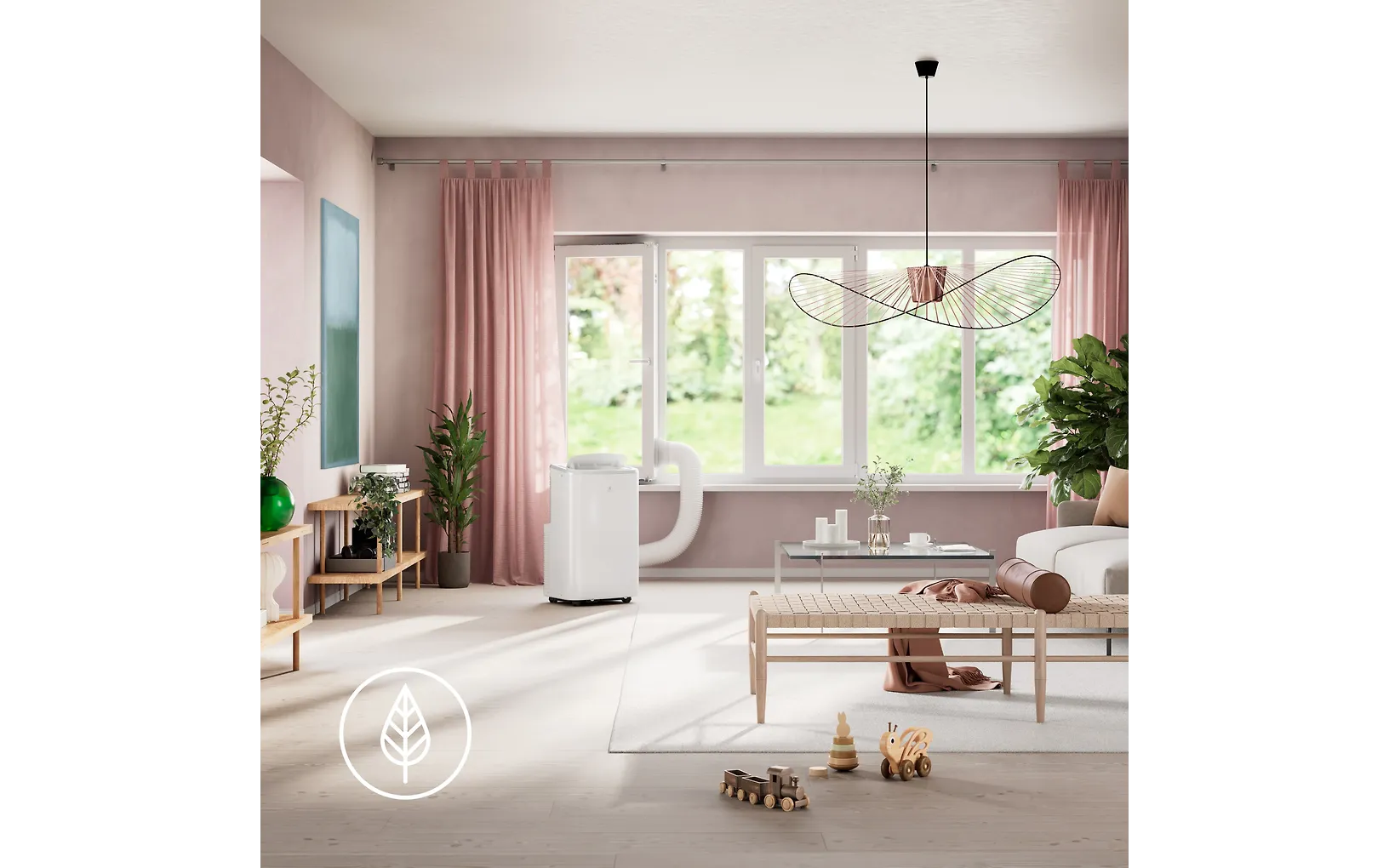 Electrolux Comfort 600 EXP26U759CW -siirrettävä ilmastointilaite