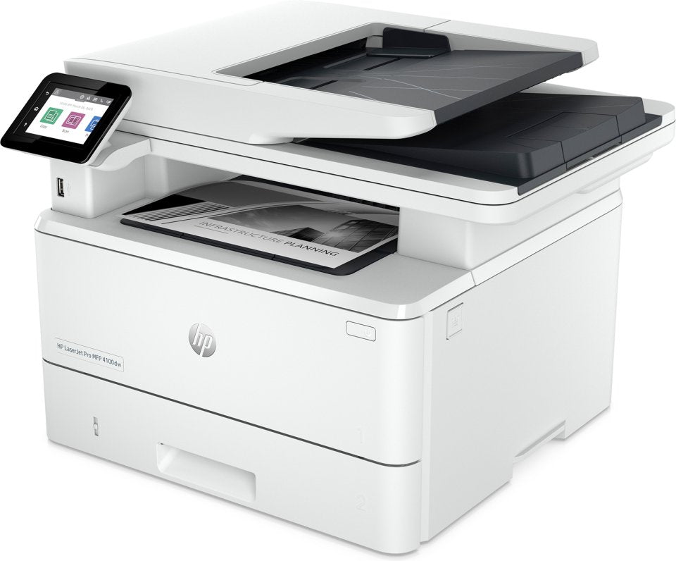 HP LaserJet Pro 4102dw -tulostin, valkoinen