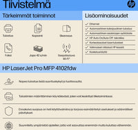 HP LaserJet Pro 4102fdw -tulostin, valkoinen