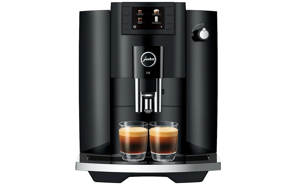 Jura E6 Piano Black EC kaffemaskin