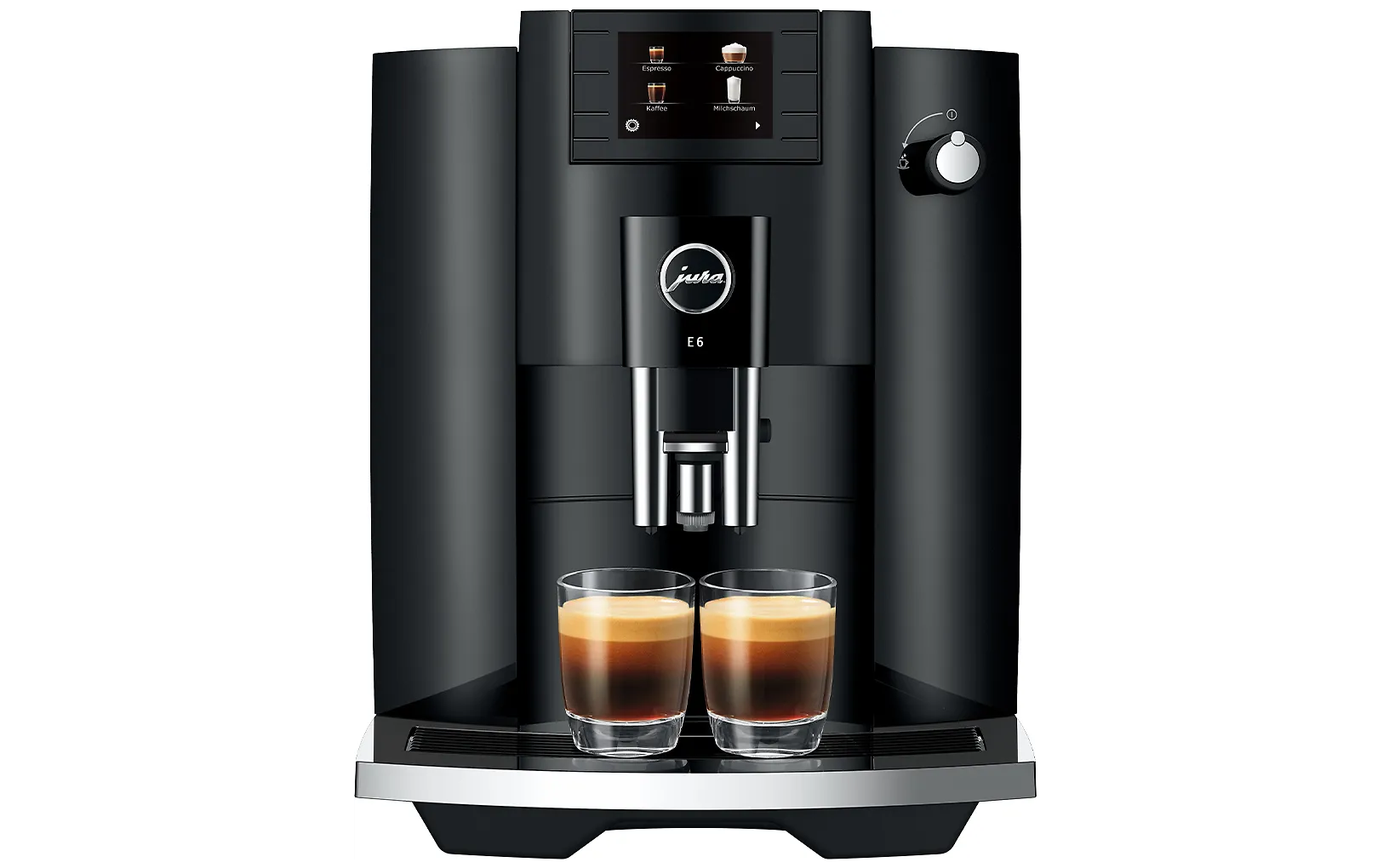 Jura E6 Piano Black EC -kahvikone