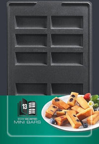 Tefal Snack Collection -paistolevyt: 13 Minileivonnaiset/patukat – kuva 3