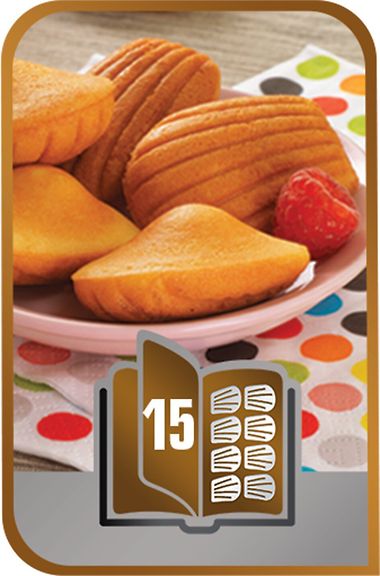 Tefal Snack Collection -paistolevyt: 15 Madeleinet – kuva 5
