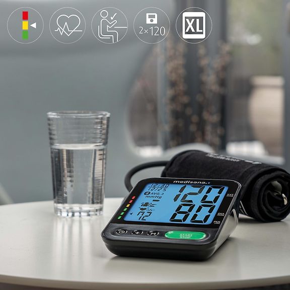 Medisana BU580 Connect -verenpainemittari, musta – kuva 6