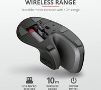 Trust Verro Wireless Ergo Mouse -langaton pystyhiiri 11