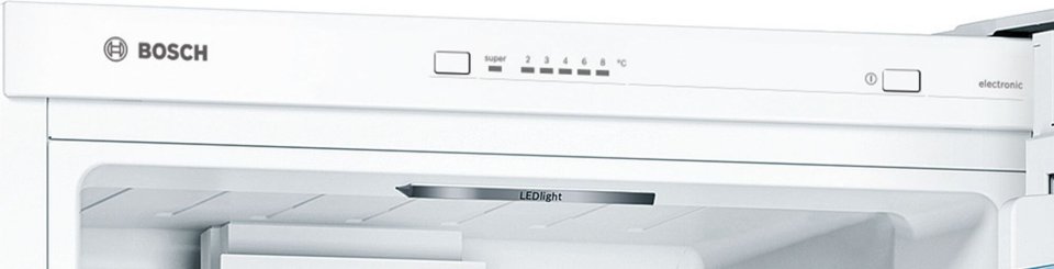 Bosch KGV36VWEAS Serie 4, Jääkaappipakastin, valkoinen