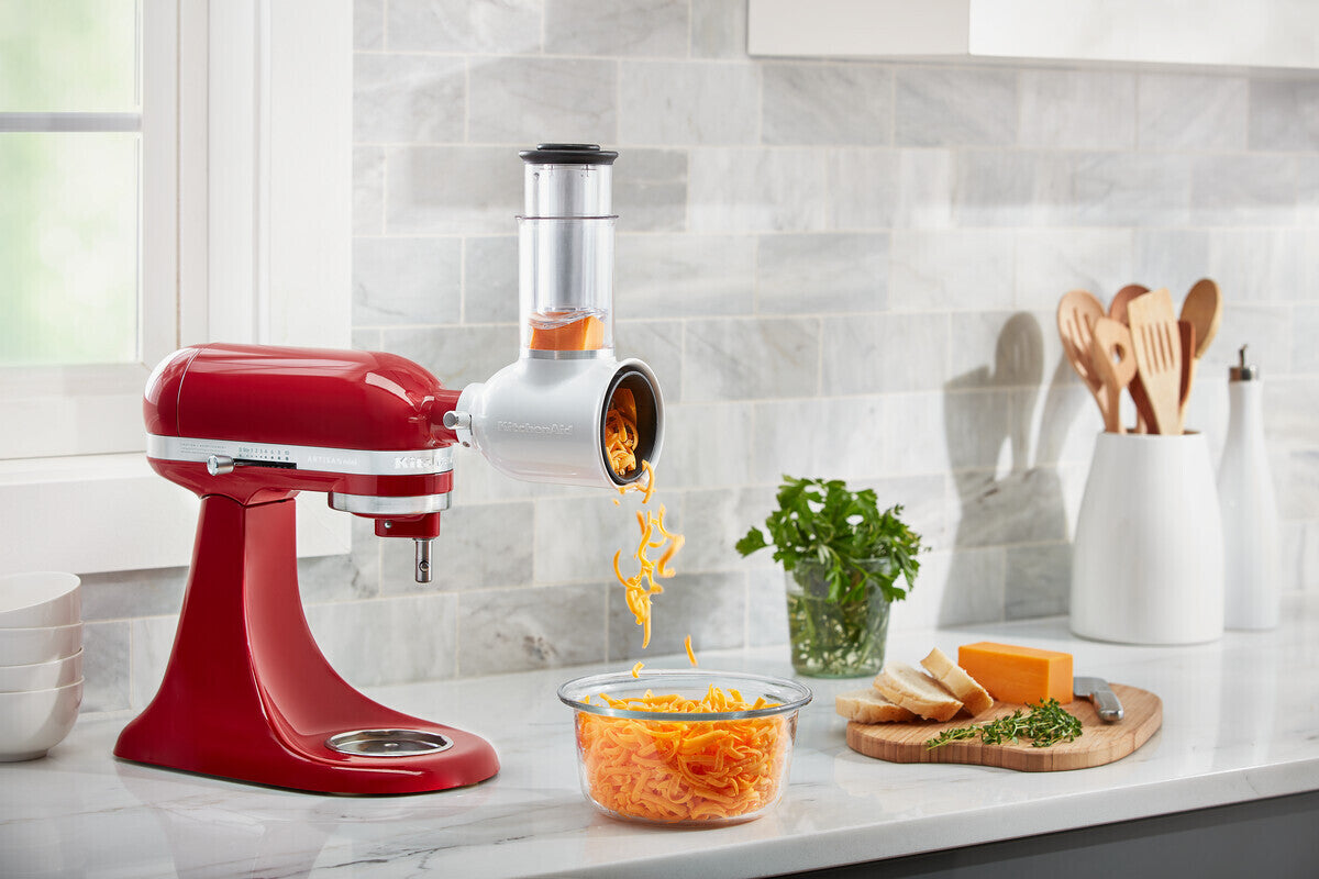 KitchenAid Fresh Prep 5KSMVSA -vihannesleikkuri ja -raastin yleiskoneisiin – kuva 16