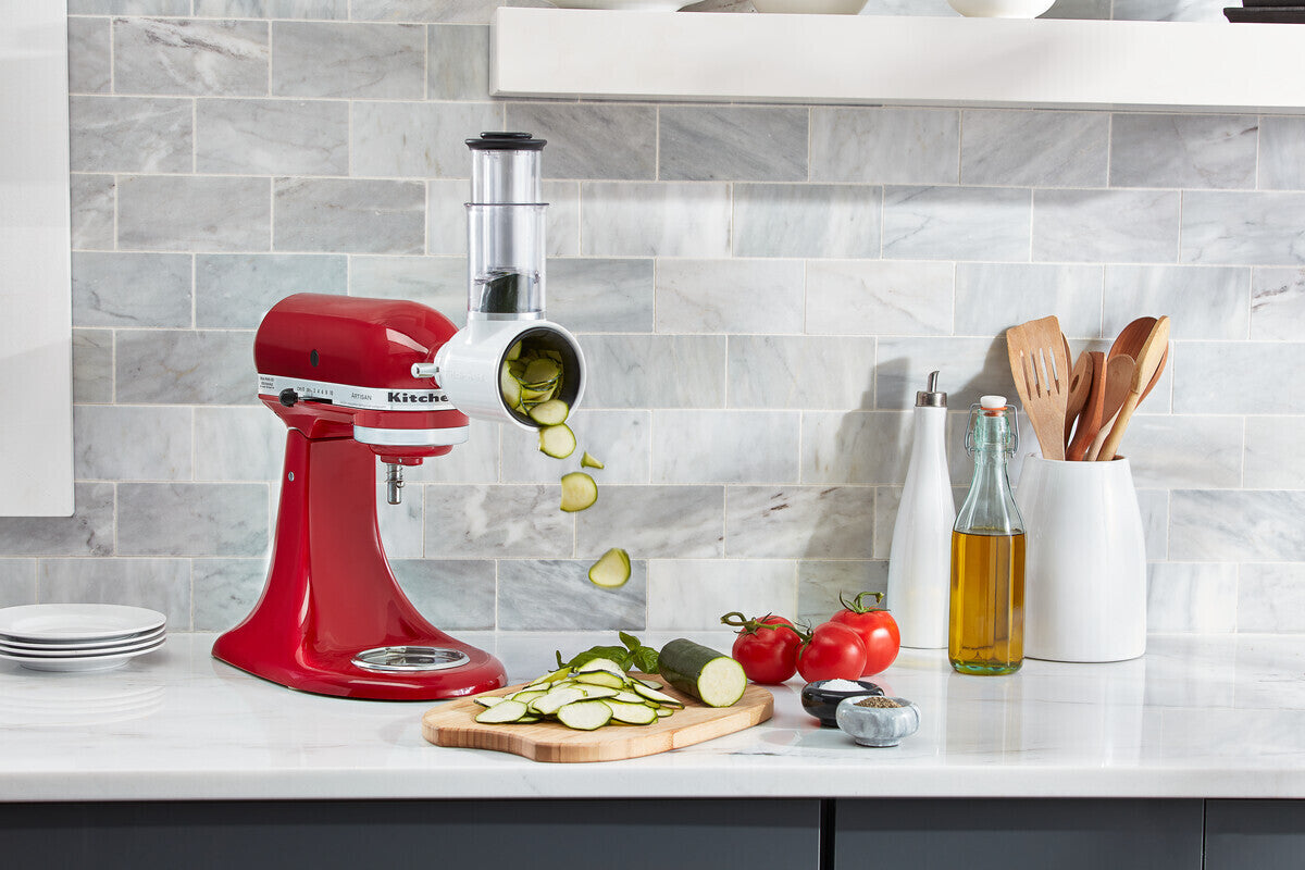 KitchenAid Fresh Prep 5KSMVSA -vihannesleikkuri ja -raastin yleiskoneisiin – kuva 19