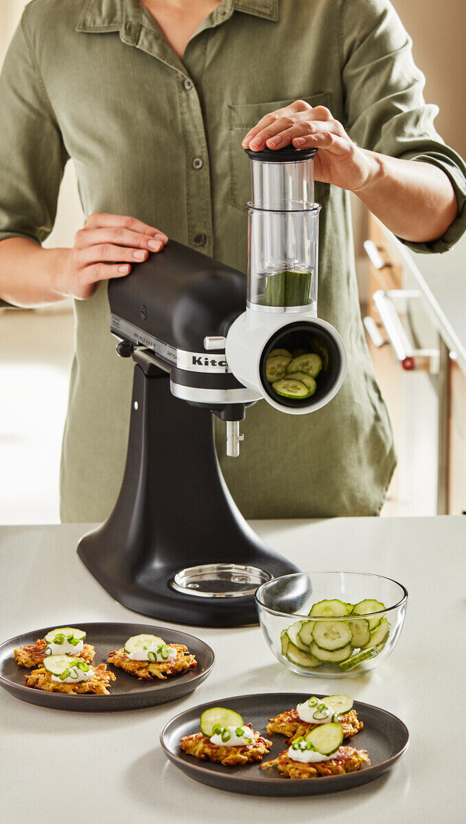 KitchenAid Fresh Prep 5KSMVSA -vihannesleikkuri ja -raastin yleiskoneisiin – kuva 22