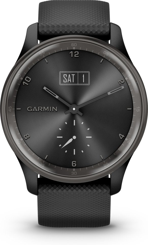Garmin Vivomove Trend -hybridiälykello, musta