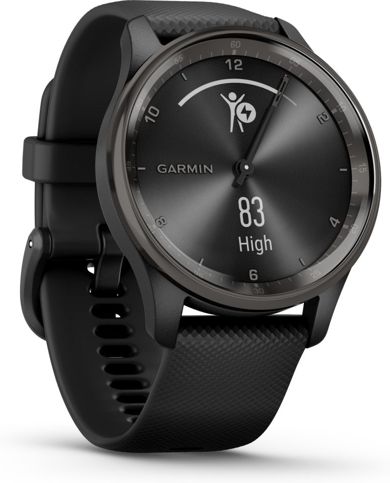 Garmin Vivomove Trend -hybridiälykello, musta