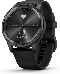 Garmin Vivomove Trend -hybridiälykello, musta