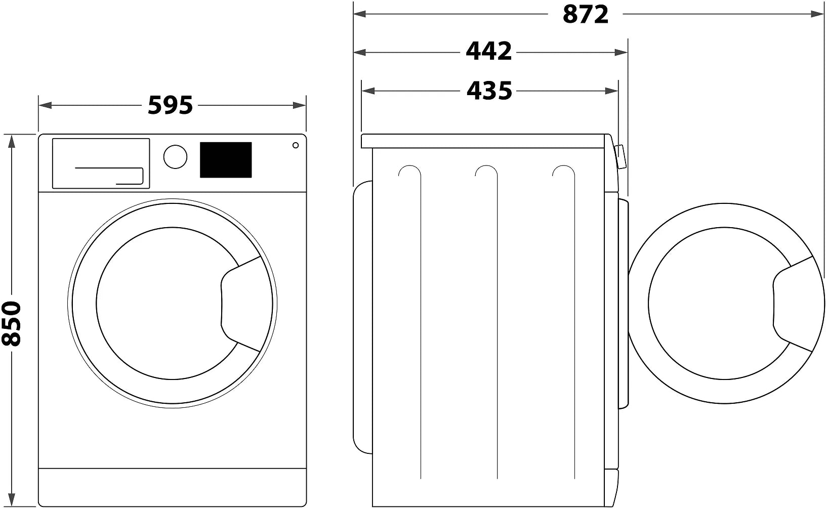 Whirlpool WRSB 7259 BB EU -pyykinpesukone