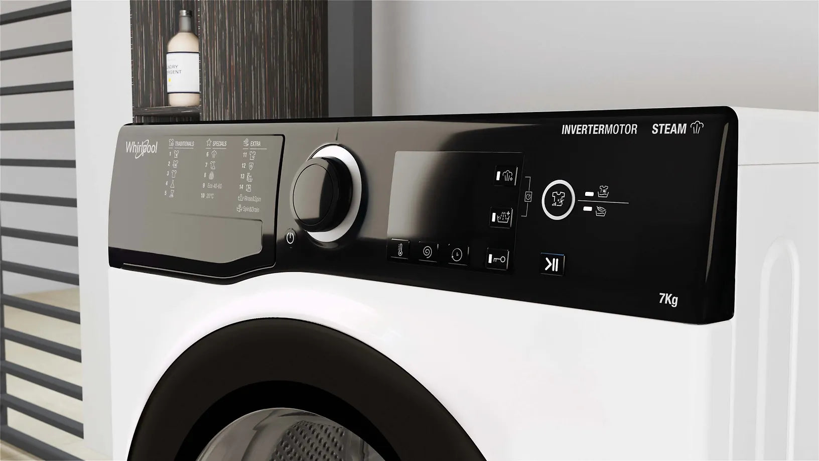 Whirlpool WRSB 7259 BB EU -pyykinpesukone