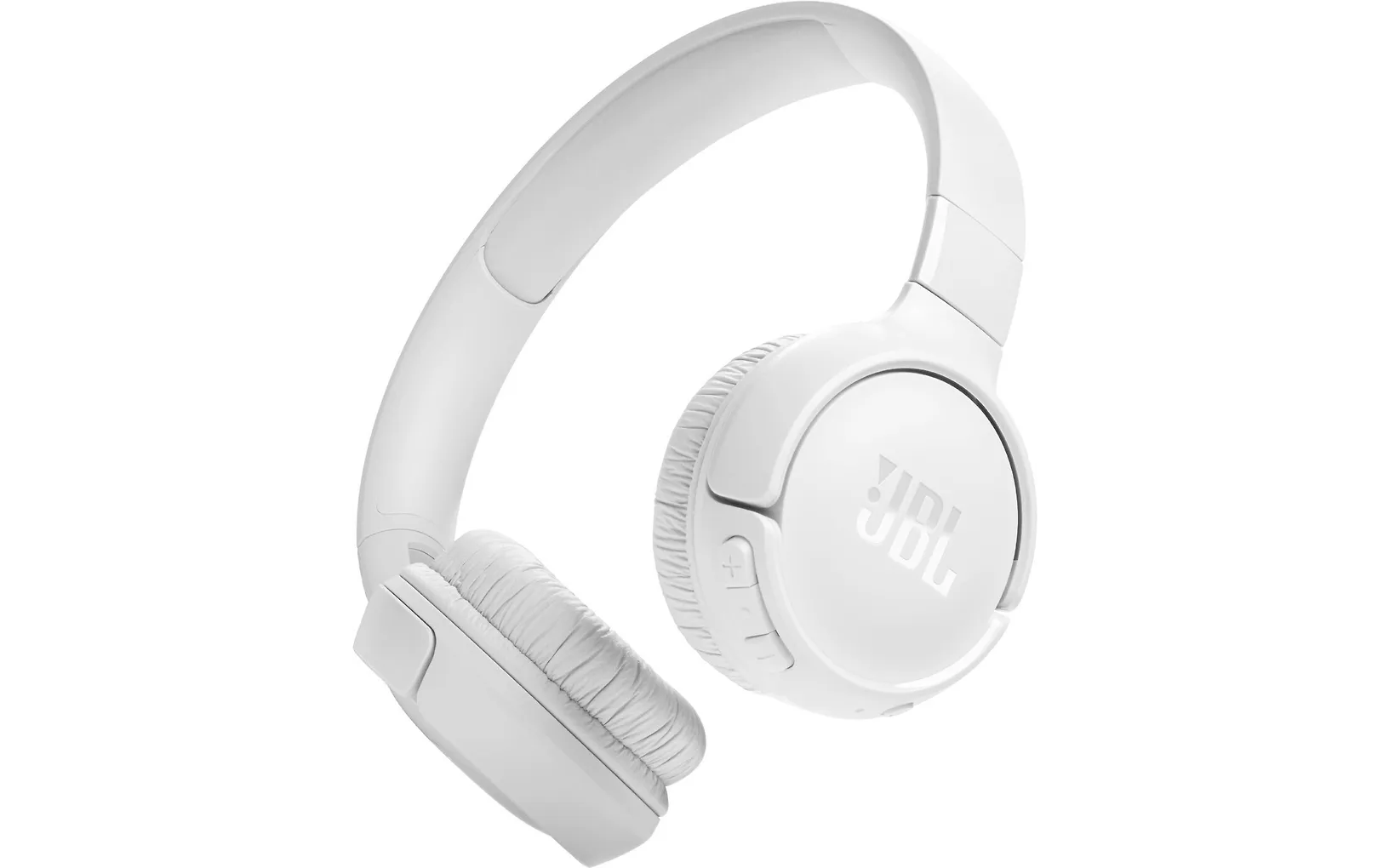 JBL Tune 520BT Bluetooth-hörlurar med huvudband, vita