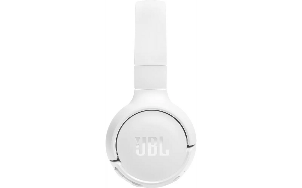 JBL Tune 520BT Bluetooth-hörlurar med huvudband, vita