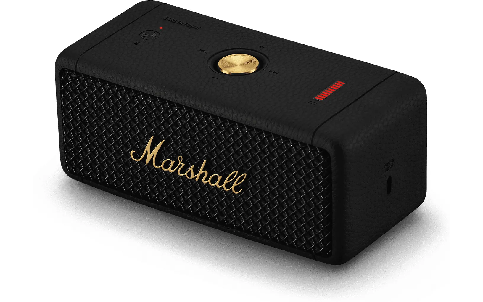 Marshall Emberton II Bluetooth-högtalare, svart/mässing