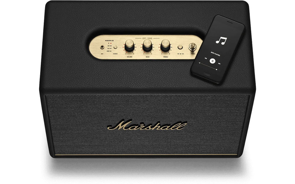 Marshall Woburn III -Bluetooth-kaiutin, musta