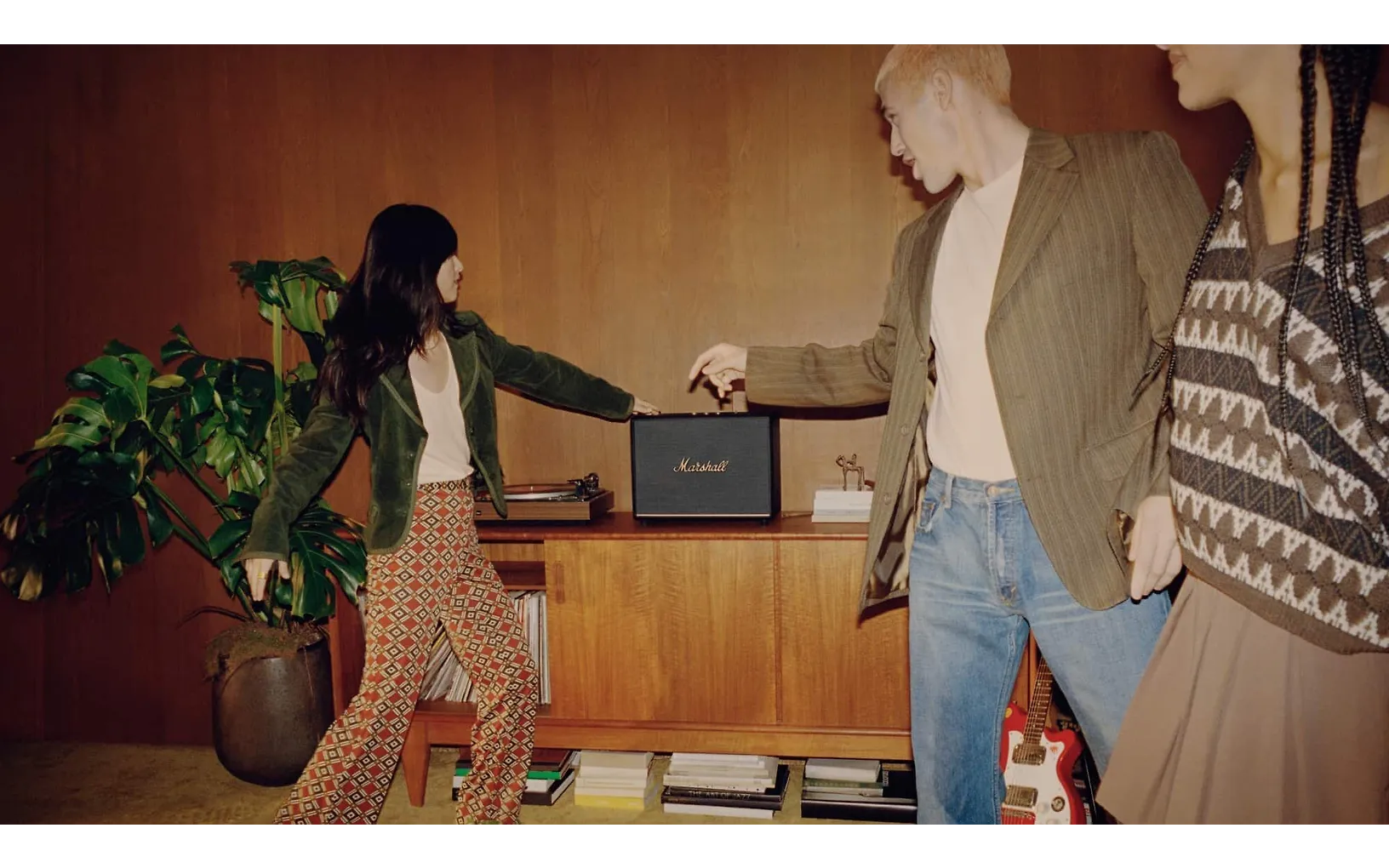 Marshall Woburn III Bluetooth-högtalare, svart