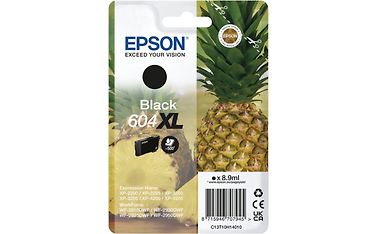 Epson T604XL -mustekasetti, musta