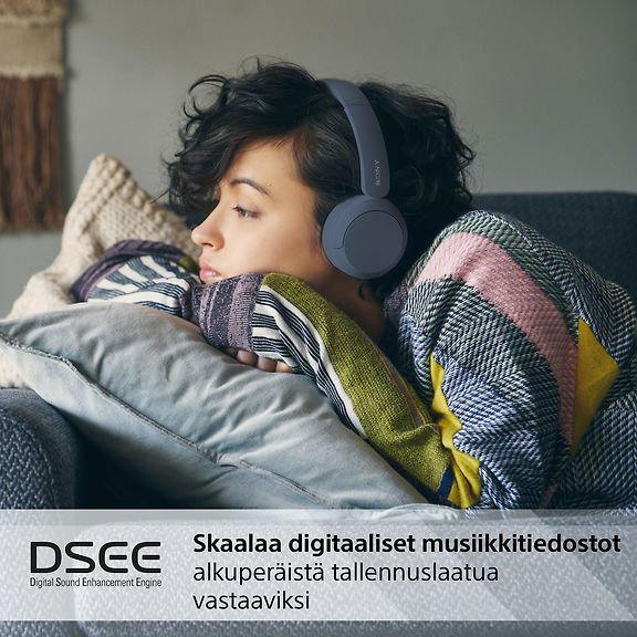 Sony WH-CH520 -langattomat sankakuulokkeet, sininen