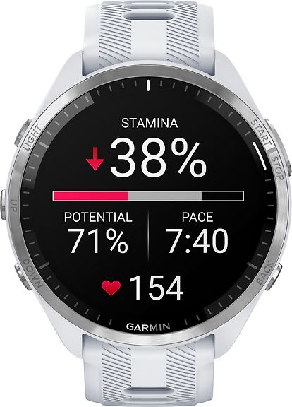 Garmin Forerunner 965 -urheilukello, vaaleanharmaa – kuva 2