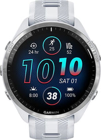 Garmin Forerunner 965 -urheilukello, vaaleanharmaa