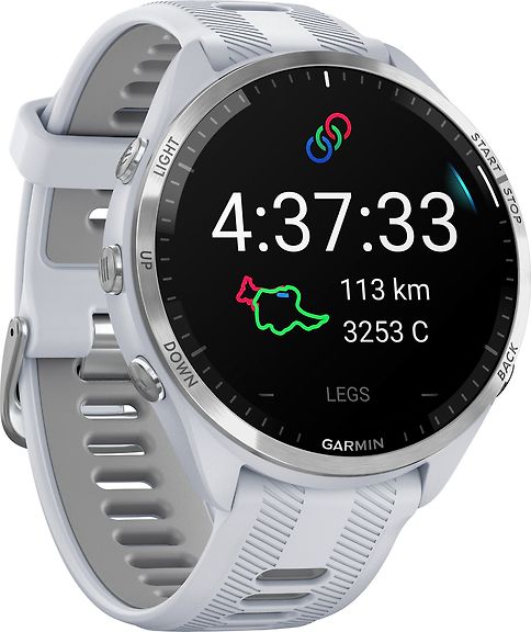 Garmin Forerunner 965 -urheilukello, vaaleanharmaa – kuva 6