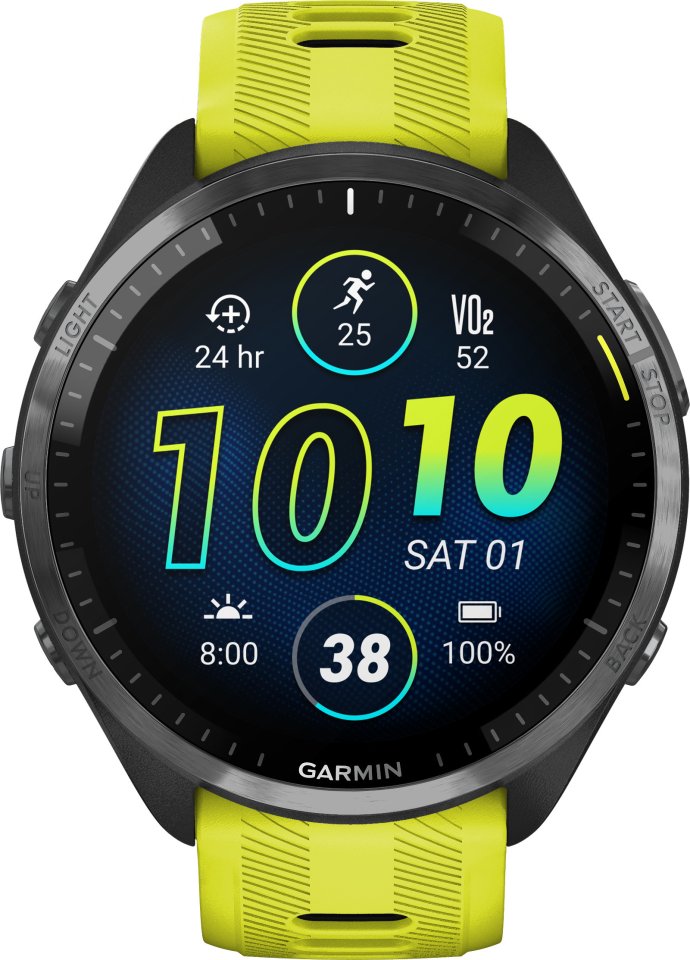 Garmin Forerunner 965 -urheilukello, keltainen / musta