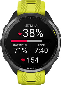 Garmin Forerunner 965 -urheilukello, keltainen / musta