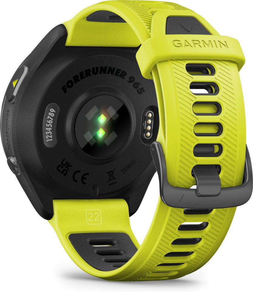 Garmin Forerunner 965 -urheilukello, keltainen / musta