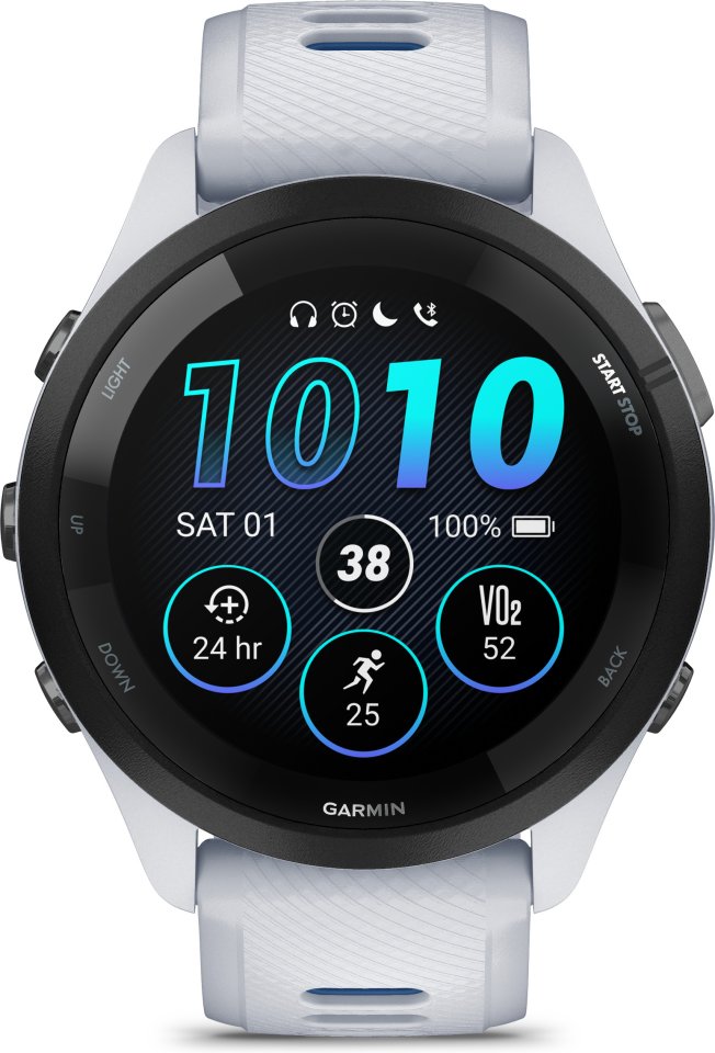 Garmin Forerunner 265 -urheilukello, valkoinen / sininen