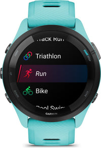 Garmin Forerunner 265 -urheilukello, turkoosi / musta