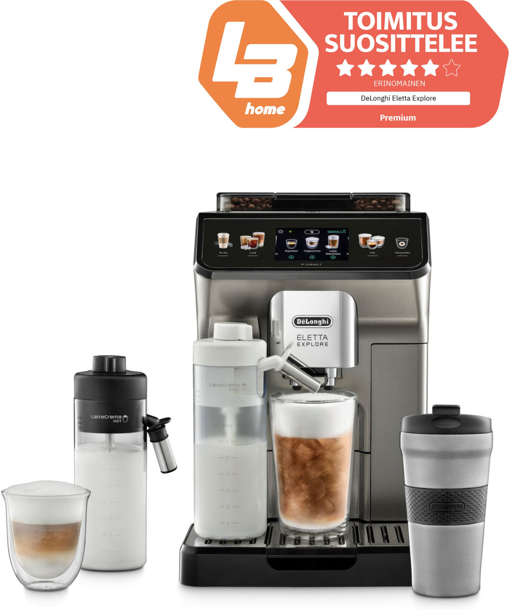 De'Longhi ECAM450.86.T Eletta Explore kahviautomaatti – kuva 1