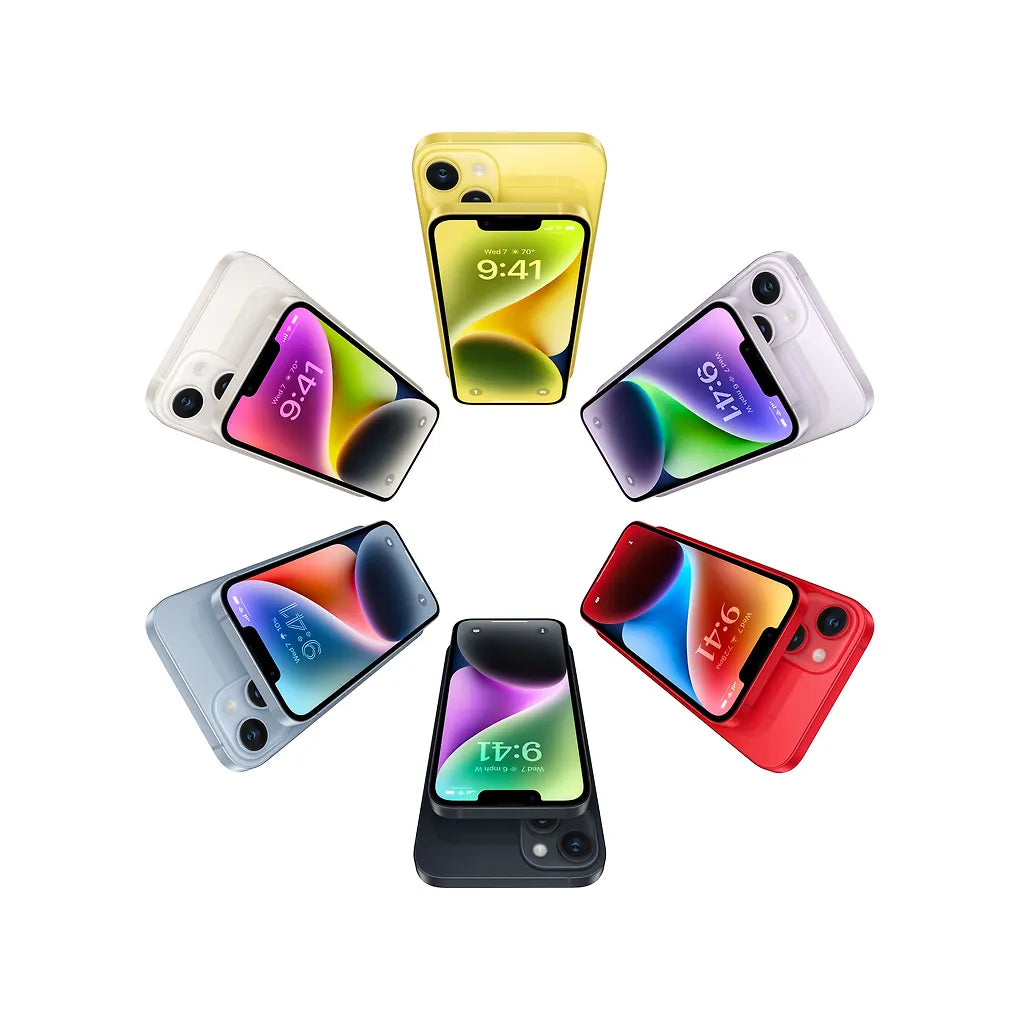 Apple iPhone 14 128 Gt -puhelin, keltainen (MR3X3)