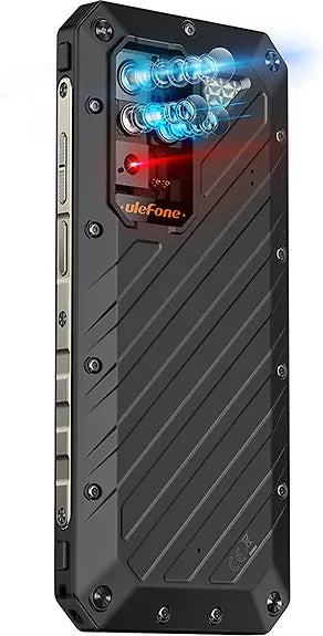 Ulefone Power Armor 19 -puhelin, 256/12 Gt, musta