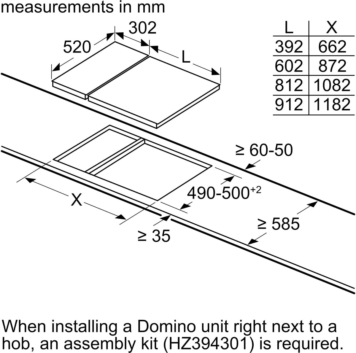 Siemens EH375FBB1E Domino iQ100 induktiotaso, 30 cm – kuva 11