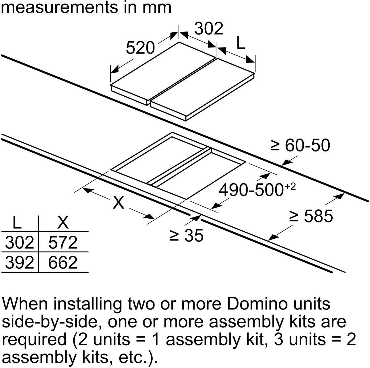 Siemens EH375FBB1E Domino iQ100 induktiotaso, 30 cm – kuva 9