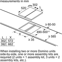 Siemens EH375FBB1E Domino iQ100 induktiotaso, 30 cm – kuva 9