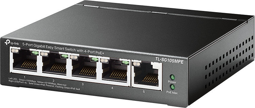 TP-LINK TL-SG105MPE -5-porttinen PoE kytkin