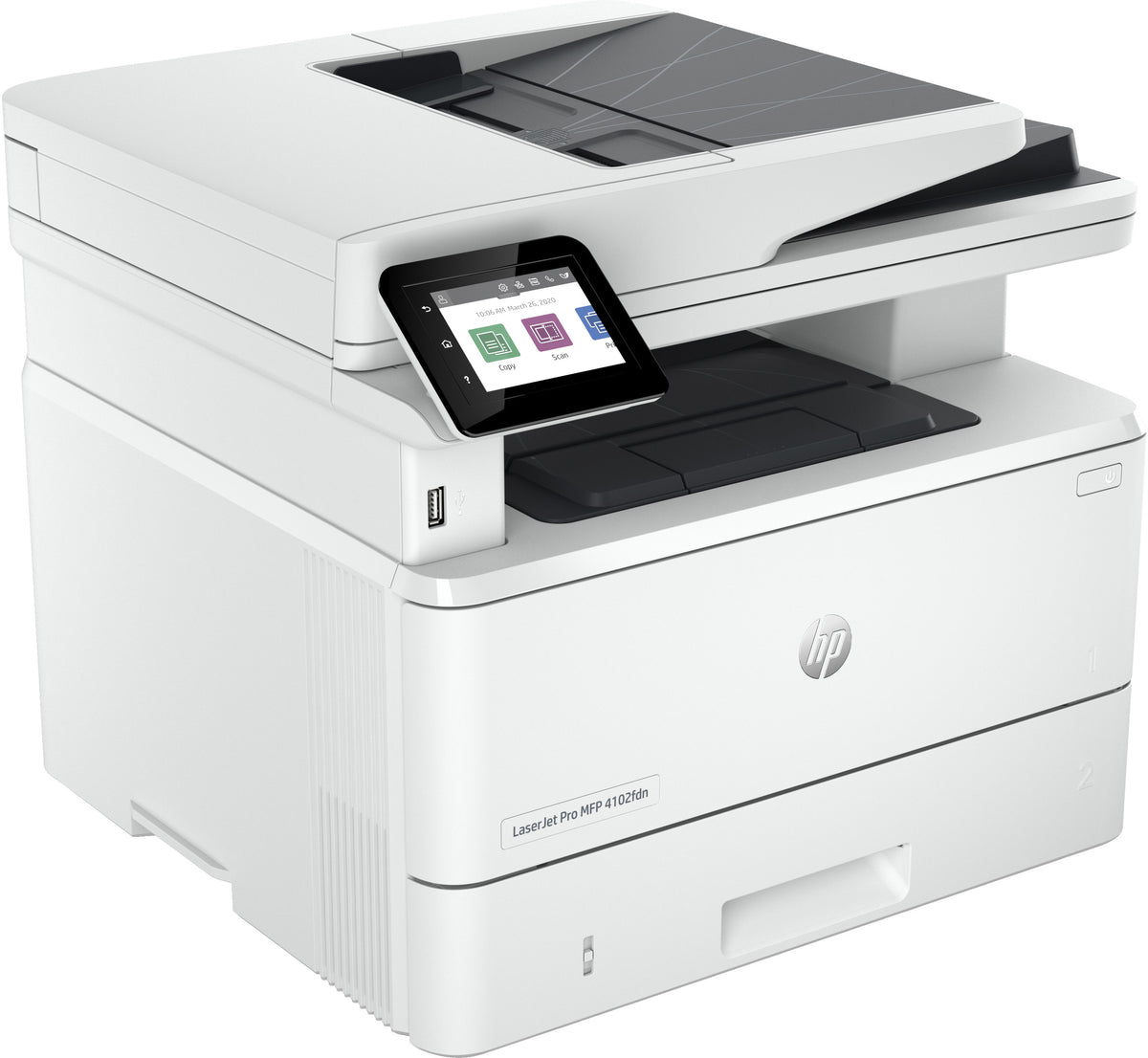 HP LaserJet Pro MFP 4102fdn -mustavalkomonitoimilaser – kuva 3