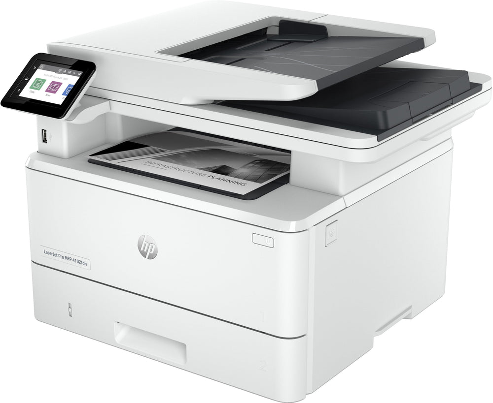 HP LaserJet Pro MFP 4102fdn -mustavalkomonitoimilaser – kuva 1