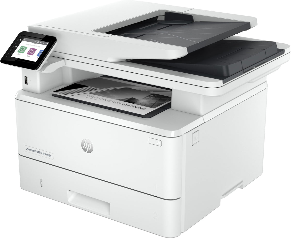 HP LaserJet Pro MFP 4102fdn -mustavalkomonitoimilaser – kuva 1