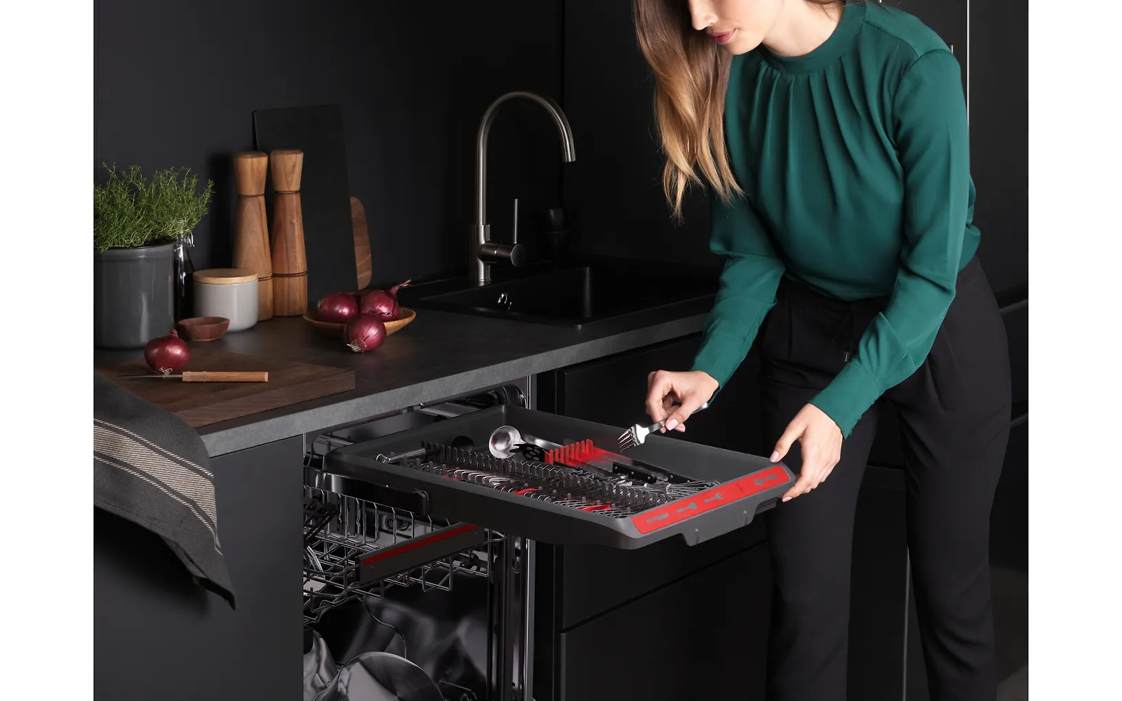 AEG FFB73507ZM diskmaskin i 7000-serien, stål