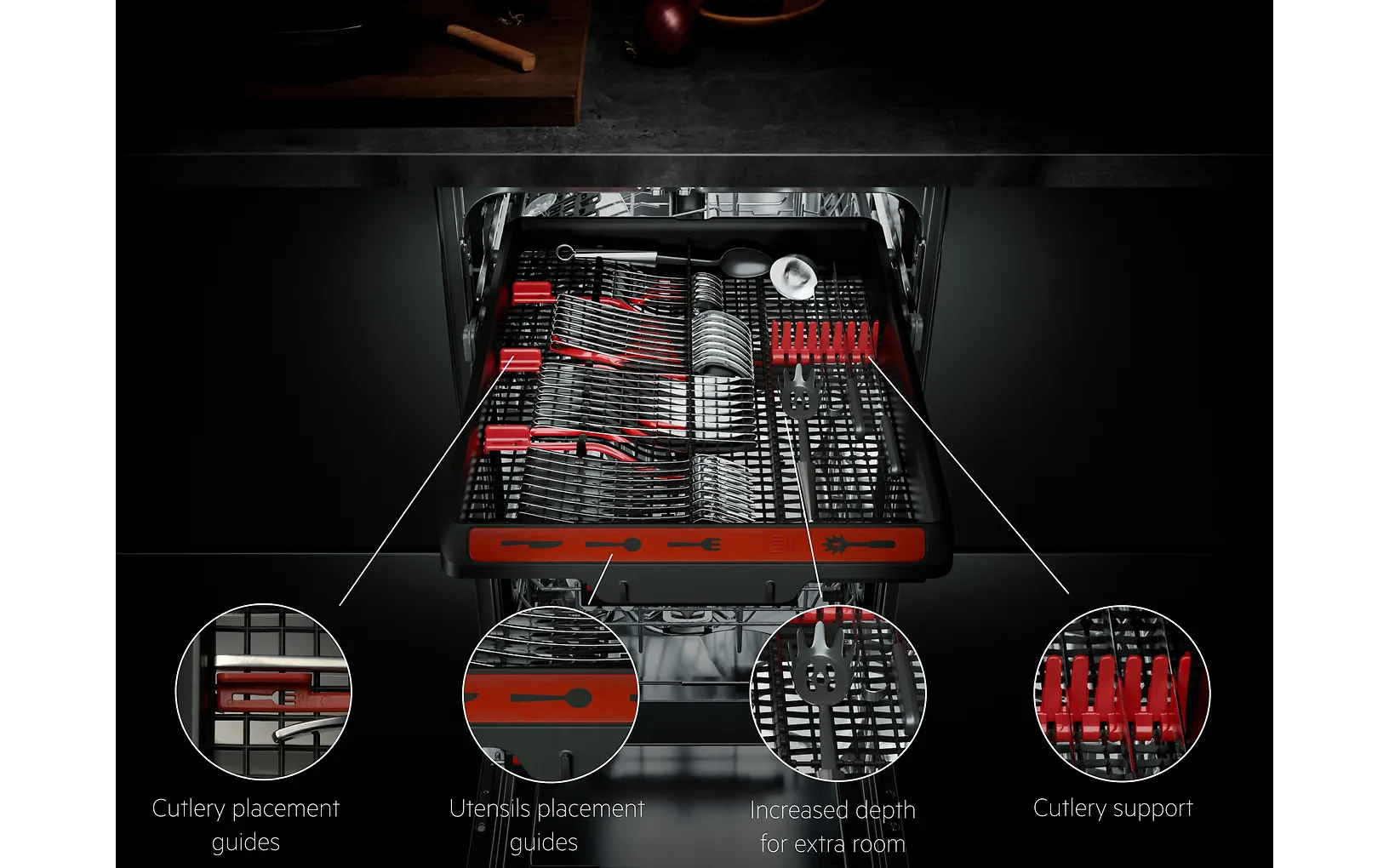 AEG FFB73507ZM diskmaskin i 7000-serien, stål