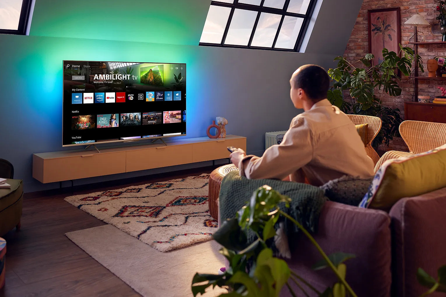 Philips PUS8108 50" 4K LED Ambilight TV