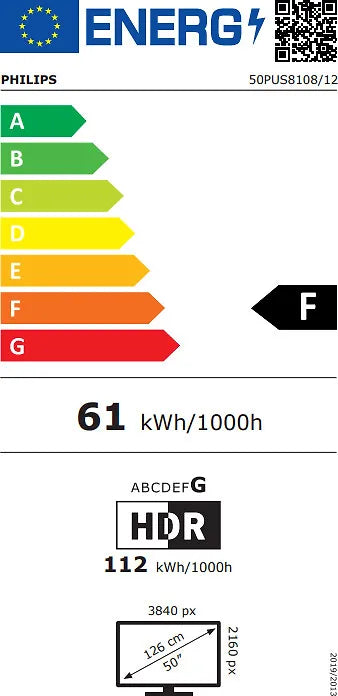 Philips PUS8108 50" 4K LED Ambilight TV